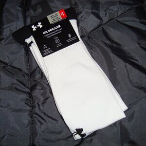 NEW UNDER ARMOUR UA SOCCER OVER THE CALF SOCKS Sz. 8.5-13 ONE PAIR NWT